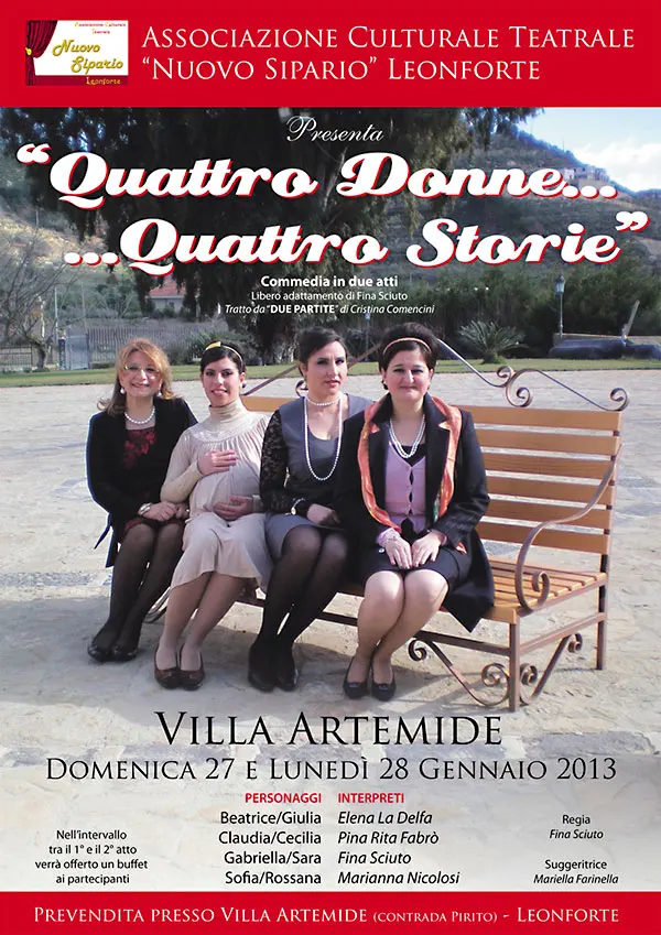 Locandina Quattro Donne... Quattro Storie